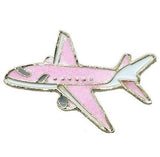Pink Airplane Enamel Pin