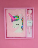 Fluffy Unicorn - Stationery Set