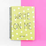 Polka Spiral Journal Notebook