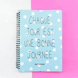 Polka Spiral Journal Notebook