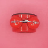 Princess Mini Twin Bell Desk Clock / Alarm Clock