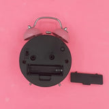 Princess Mini Twin Bell Desk Clock / Alarm Clock