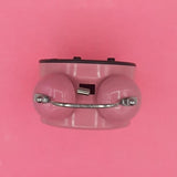 Princess Mini Twin Bell Desk Clock / Alarm Clock