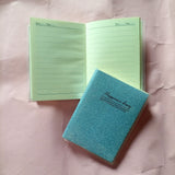 Happiness Glitter Pocket Notebook Journal