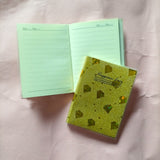 Happiness Glitter Pocket Notebook Journal