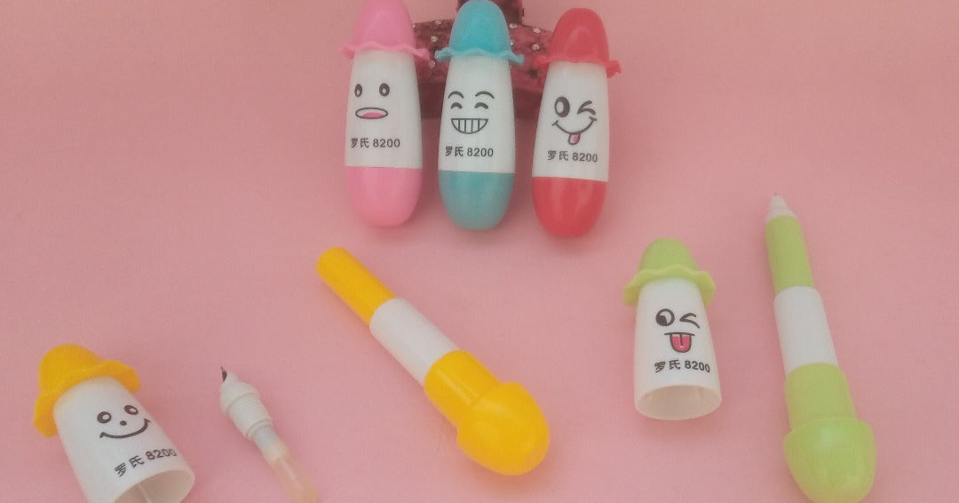 Cute Smiley Hat Fountain Ink Pen