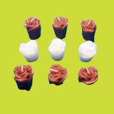 Rose-Shaped Tealight, Fragrance, Floating Candle Gift Box