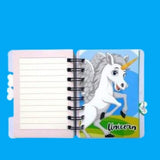 Unicorn Queen Star Hardcover Pocket Spiral Journal