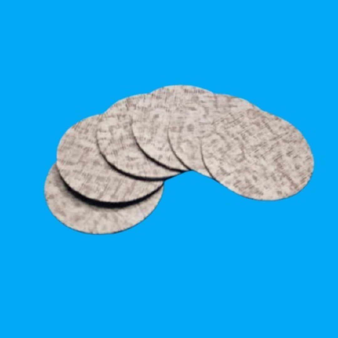 Wooden Texture Cup Coaster Mat Set of 6