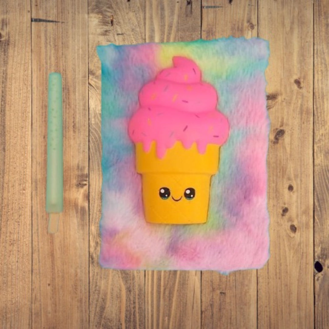 Fluff & Squish Animal Cone Journal