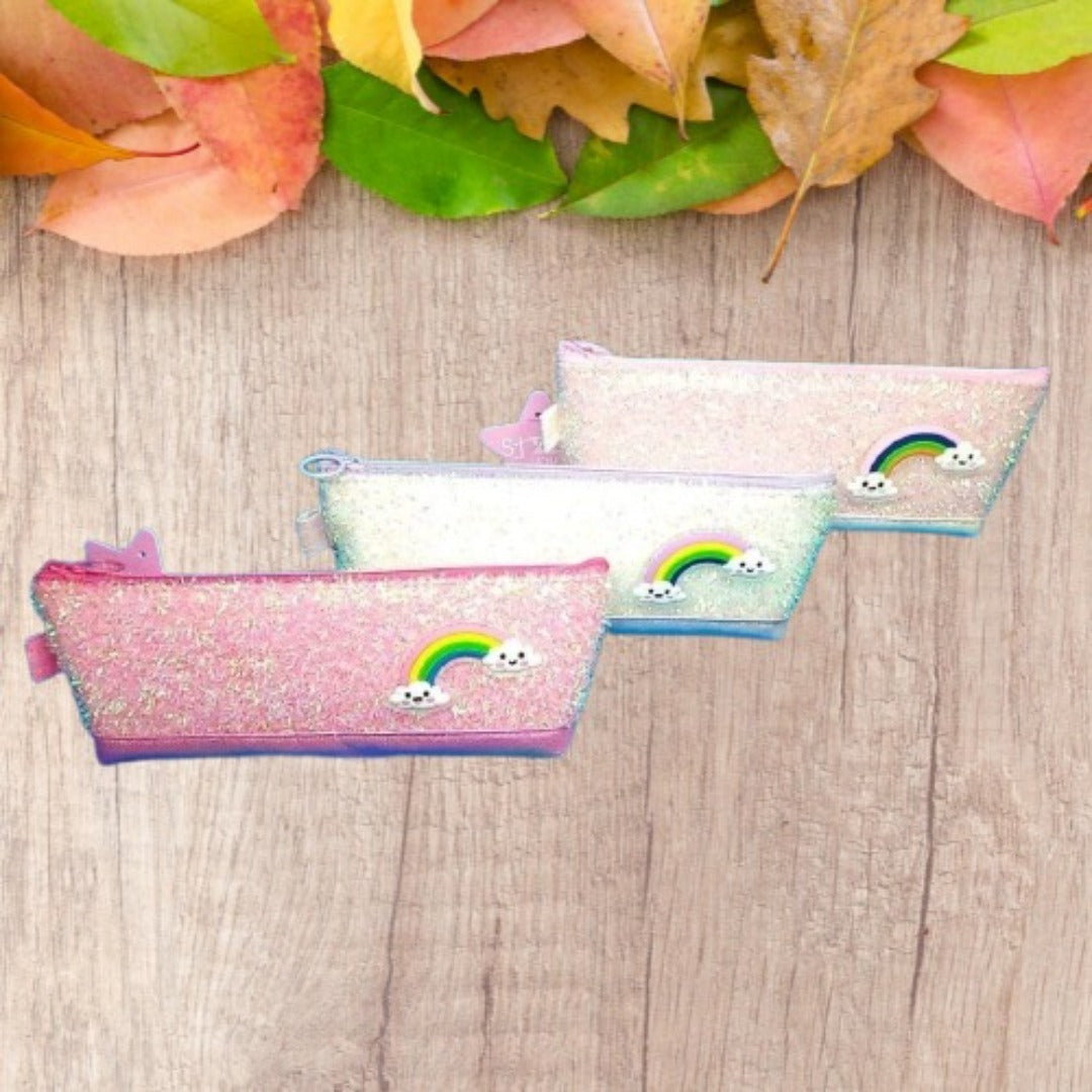 Rainbow Clouds Shine Pouch