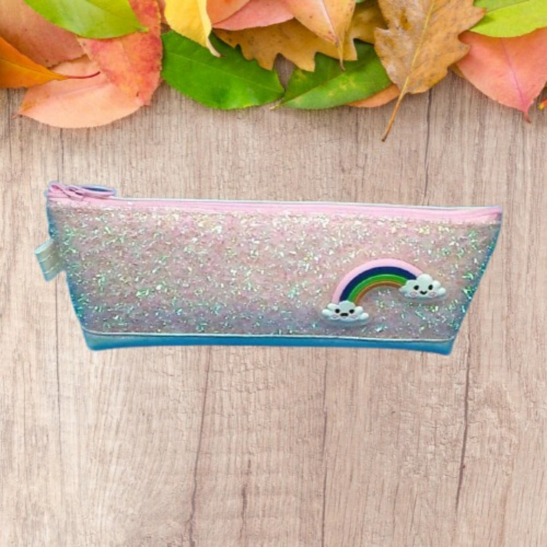 Rainbow Clouds Shine Pouch