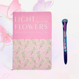 Light Flowers Journal Notebook