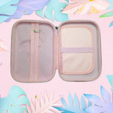 Hello Summer Flamingo Hard-case Storage Zip Pouch