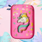 Dreamy Unicorn Premium Hard case Zip Pouch