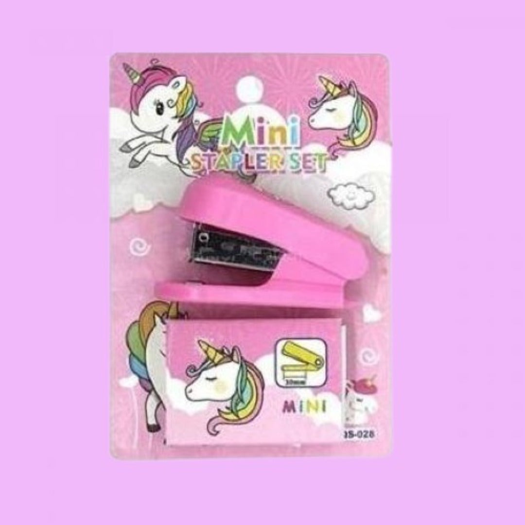 Unicorn Mini Stapler Set