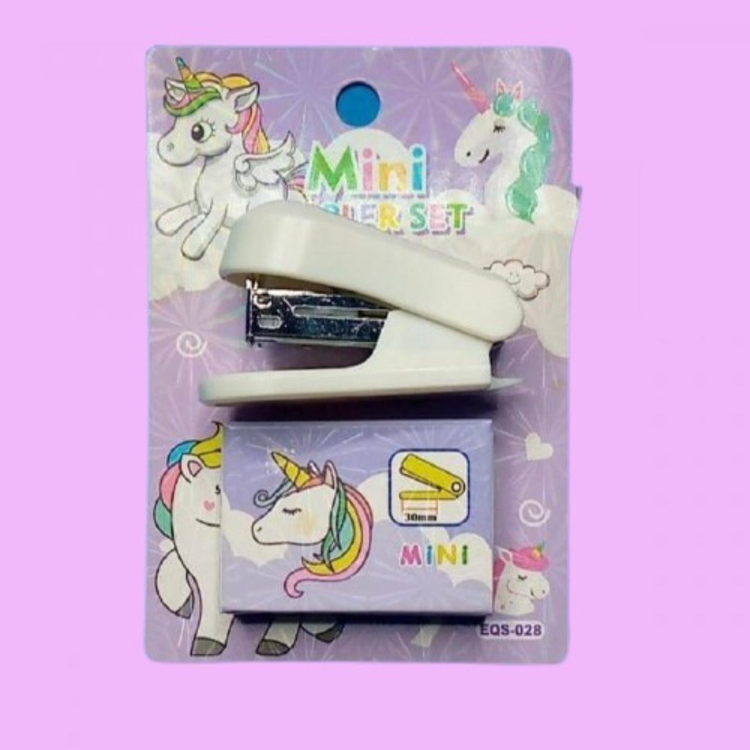 Unicorn Mini Stapler Set
