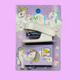 Unicorn Mini Stapler Set