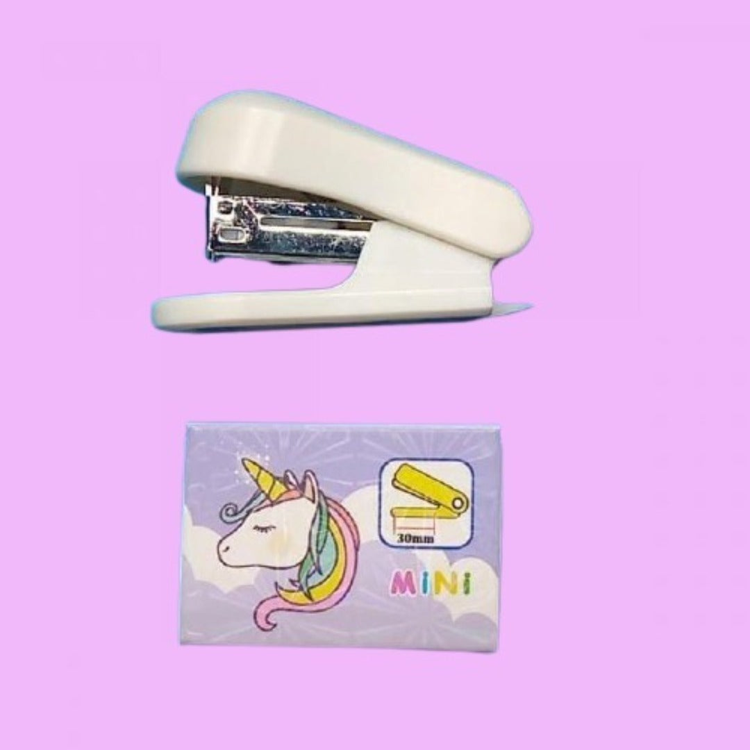 Unicorn Mini Stapler Set