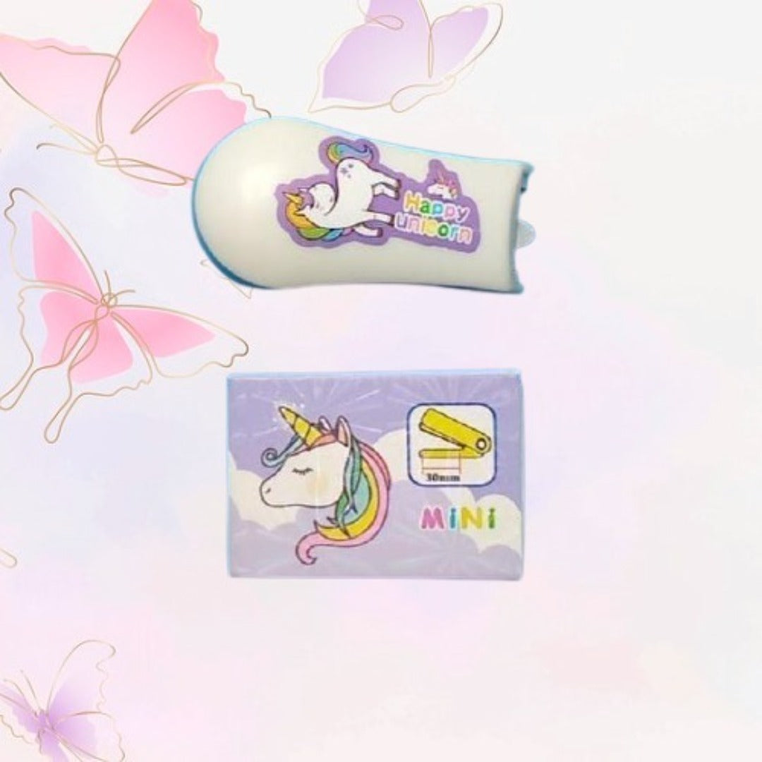 Unicorn Mini Stapler Set