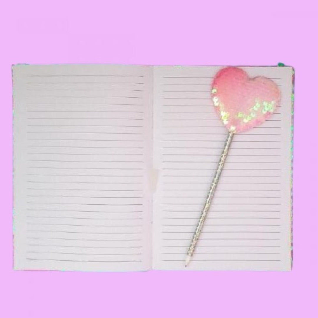 Magical Sequin Diary Set