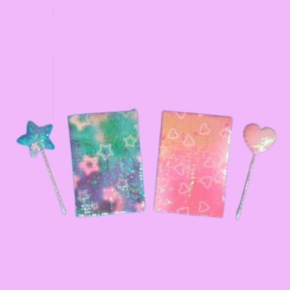 Magical Sequin Diary Set
