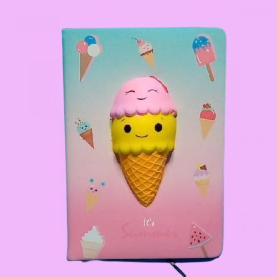 Squish Happy Cone Journal