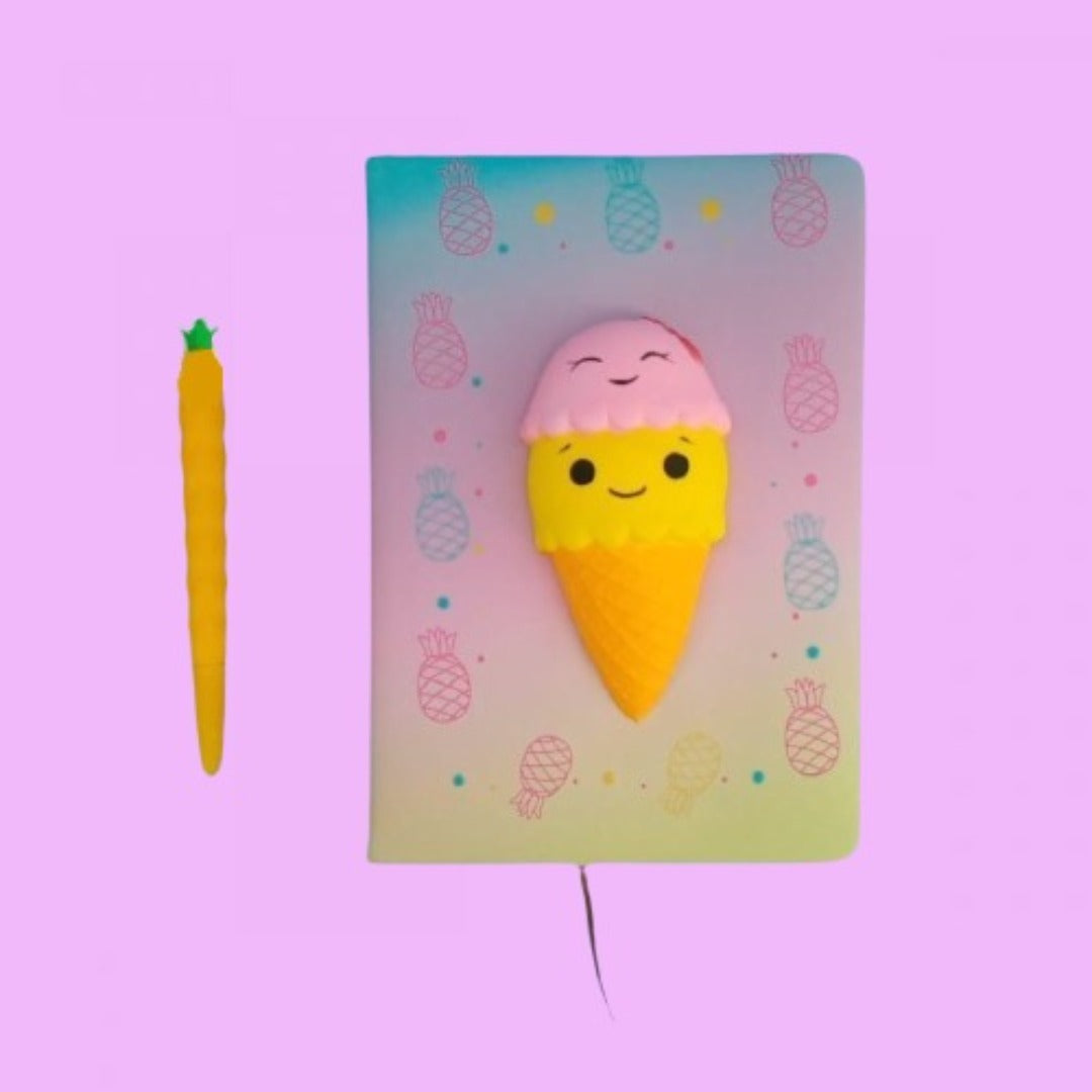 Squish Happy Cone Journal