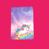 Unicorn Galaxy Pocket Journal Notebook