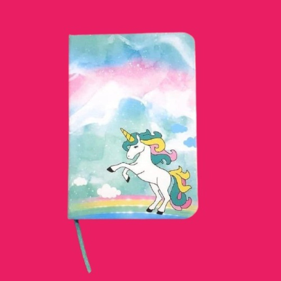 Unicorn Galaxy Pocket Journal Notebook