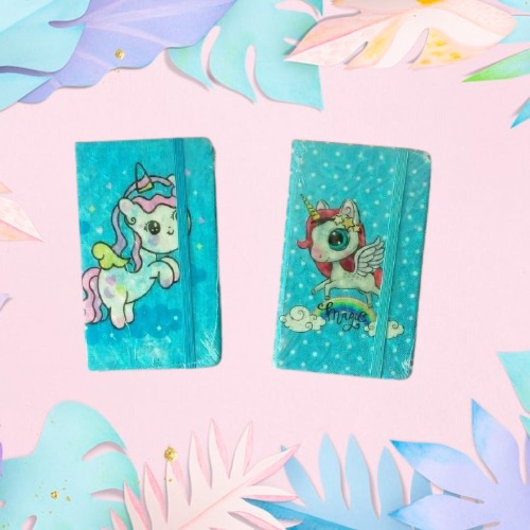 Cute Unicorn Pocket Journal Notebook