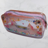 Transparent Confetti Unicorn Pouch