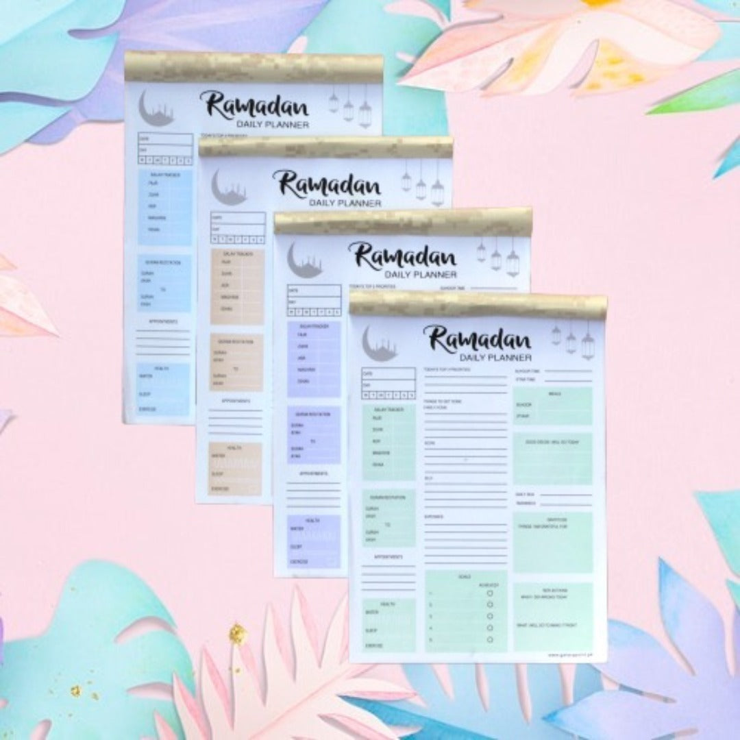 Ramadan Daily Planner - Notepad