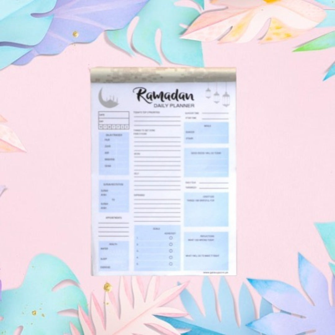 Ramadan Daily Planner - Notepad