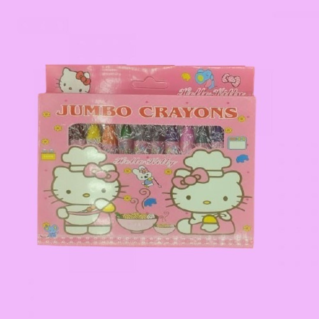 Jumbo Crayons Set of 12 Colors