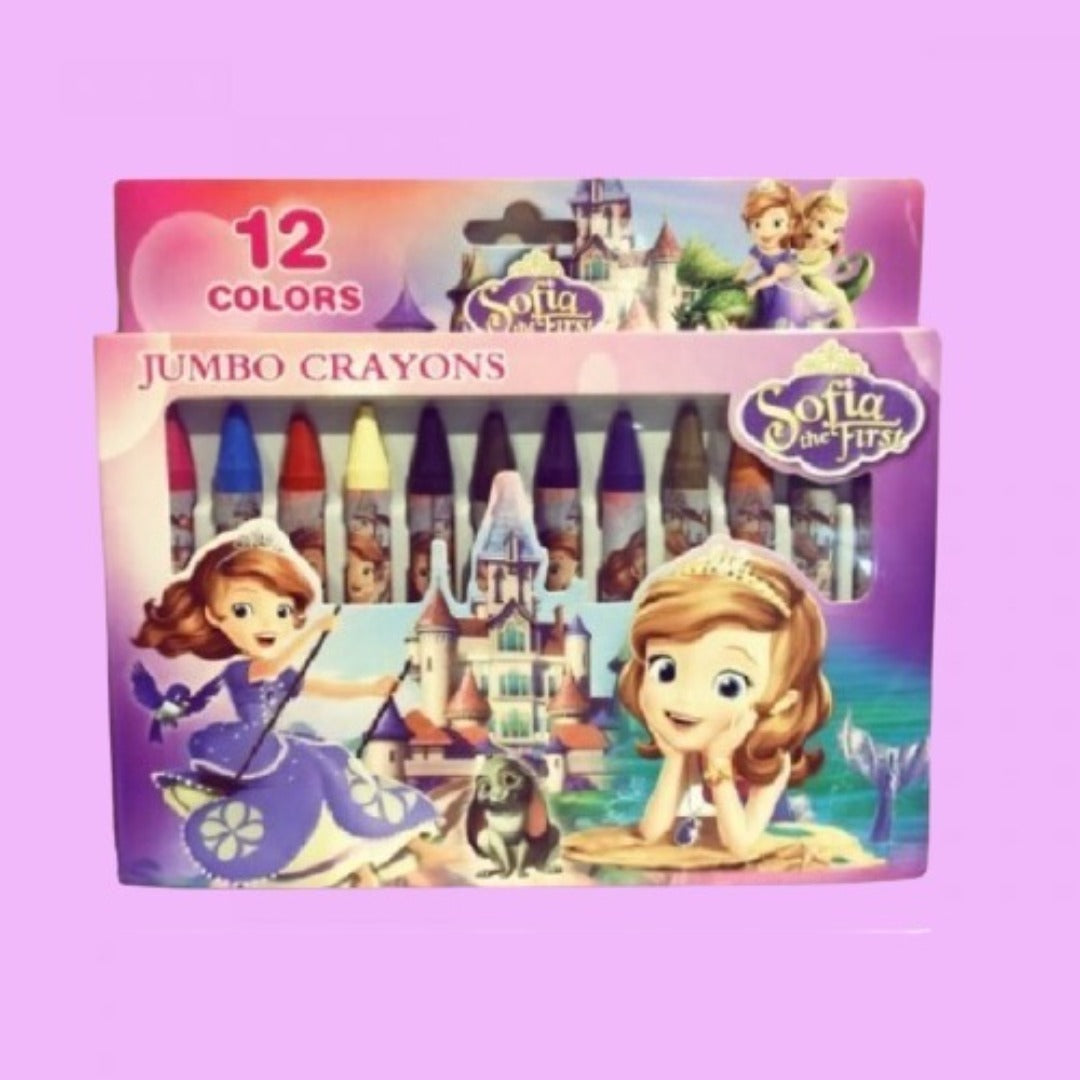 Jumbo Crayons Set of 12 Colors
