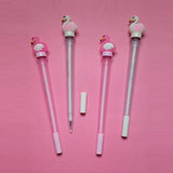 Dreamy Spinning Flamingo Gel Pen