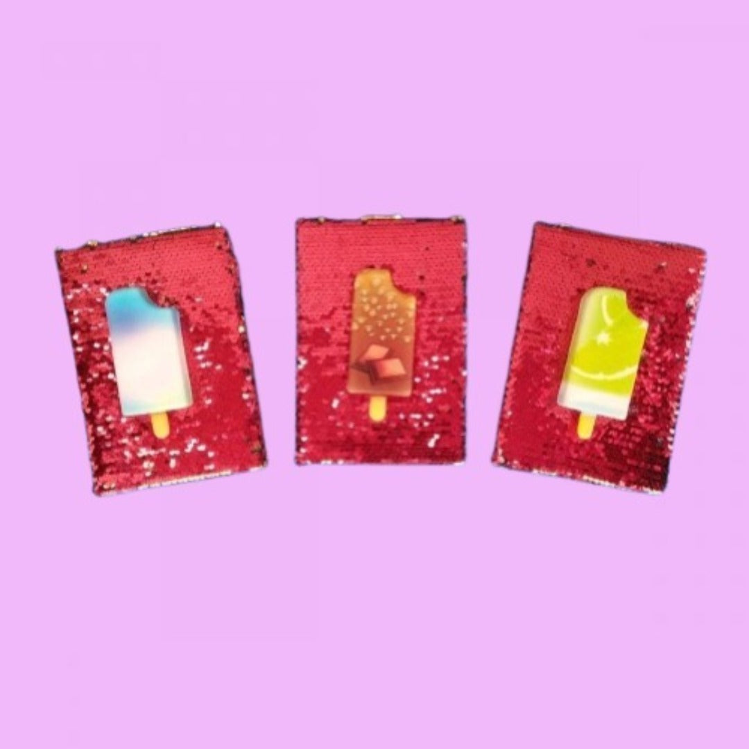 Squishy Ice Cream Sequin - Journal
