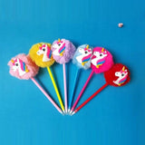 Fluff Rainbow Unicorn Ball Pen
