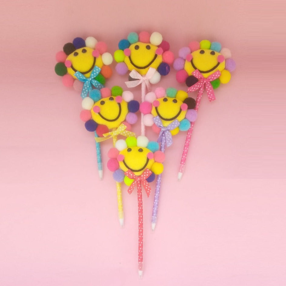 Smiley Stuff Toy Ball Pen