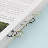 Rain Drop Metal Bookmark Paper Clip