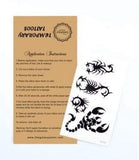 Scorpion Temporary Tattoo