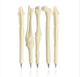 Set Of 5 Different Styles Bone Shape Ballpoint Pens