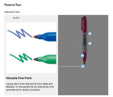 Sharpie Fine Point Permanent Markers, Black, 8 Count