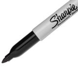 Sharpie Permanent Markers, Fine Point, Black