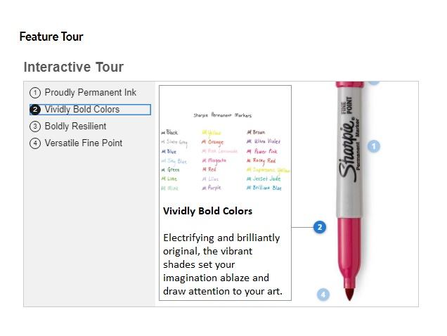 Sharpie Permanent Markers, Fine Point, Black, 2 Count