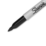 Sharpie Permanent Markers, Fine Point, Black, 5 Count