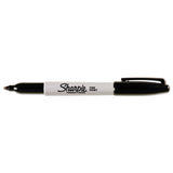 Sharpie Permanent Markers, Fine Point, Black