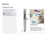 Sharpie Permanent Markers, Ultra Fine Point, Classic Colors, 8 Count