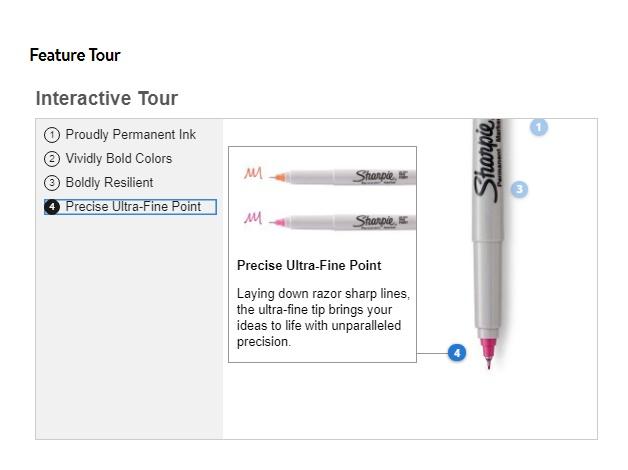 Sharpie Permanent Markers, Ultra Fine Point, Classic Colors, 8 Count